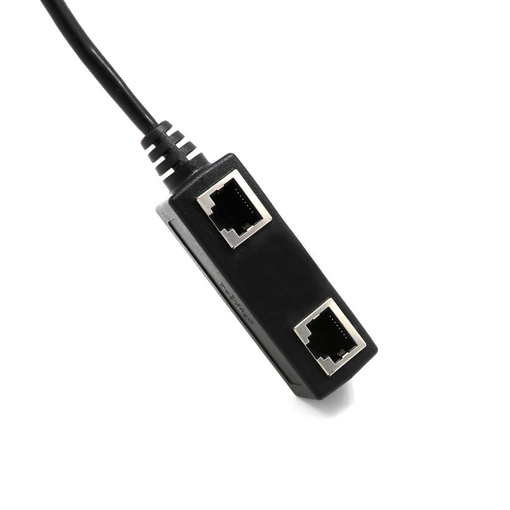 1 To 2 Sockets LAN Ethernet Network Plug Splitter