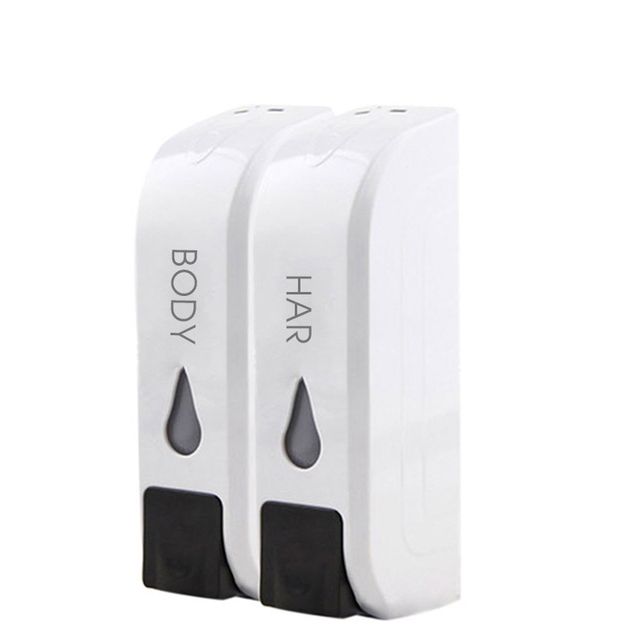 Bathroom Soap Dispenser Shower Accessories Liquid Shampoo Bath Dispenser Mount Wall Soap Single/Double/Triple 350ml Container