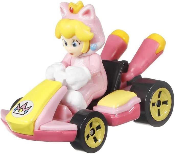 Hot Wheels Mario Kart Cat Peach