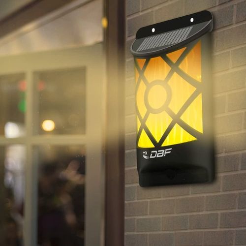 Fire Effects Solar Lights With Motion Sensor