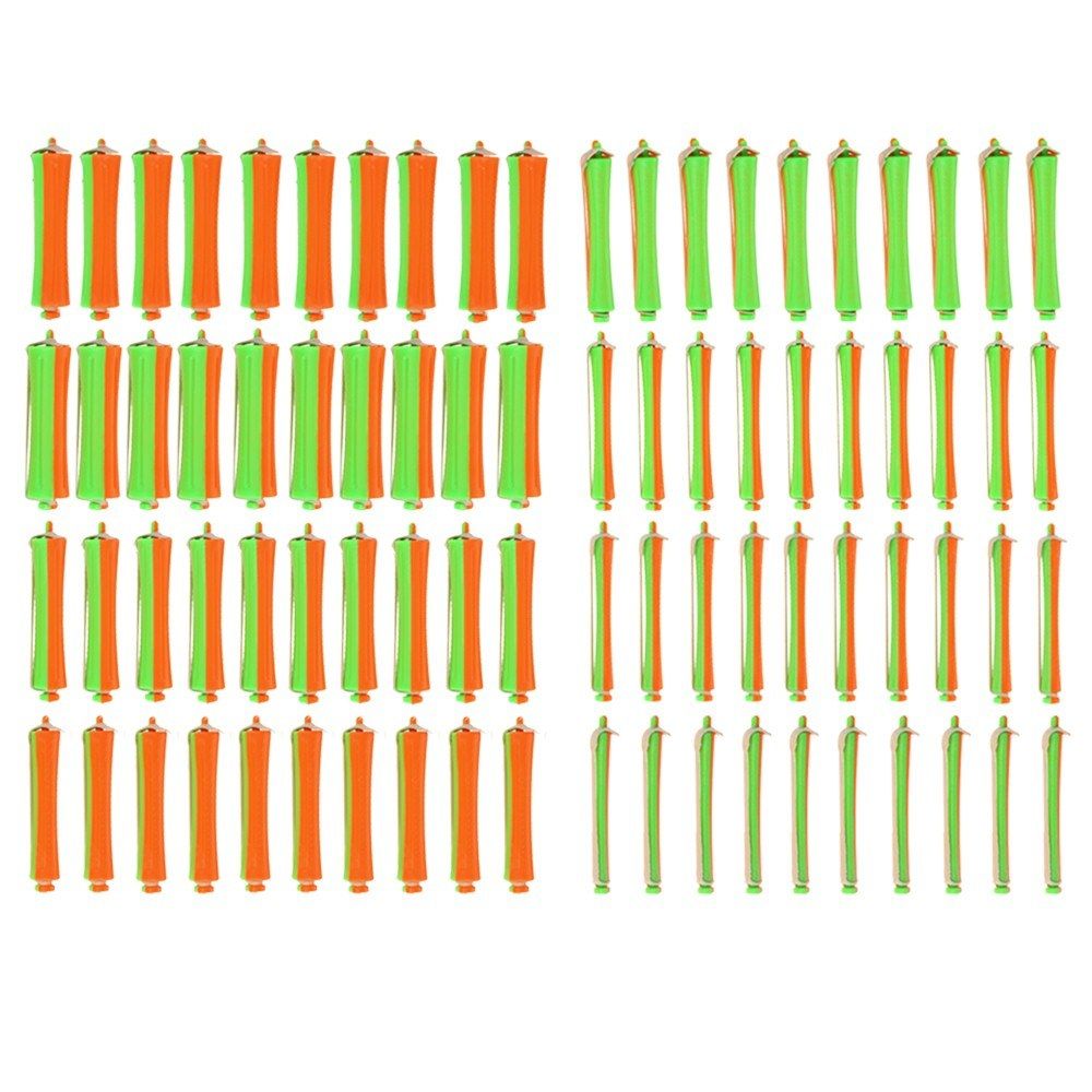 80pcs/set DIY Cold Perm Rod Salon Hair Roller Curling Curler