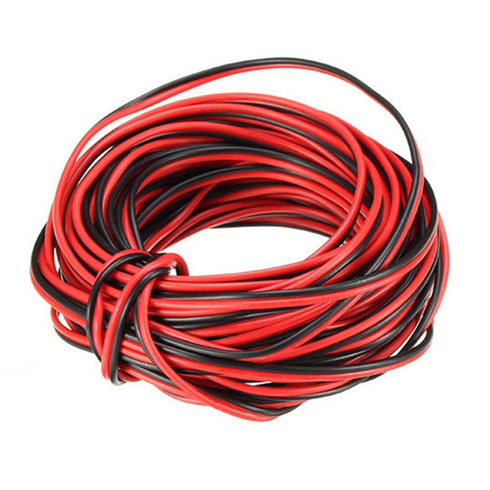 For & Wire Electric Red/Black Hot Car 10M Automobile Cable Electronic Anti-theft
