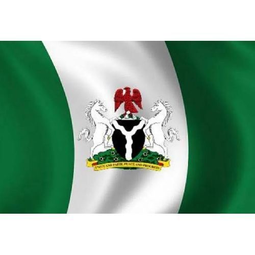 Nigeria Hand Flag With Pole 50PCS