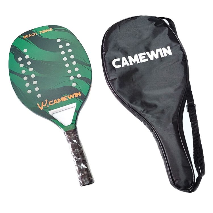 CAMEWIN Fiberglass + Carbon Beach Tennis Racket
