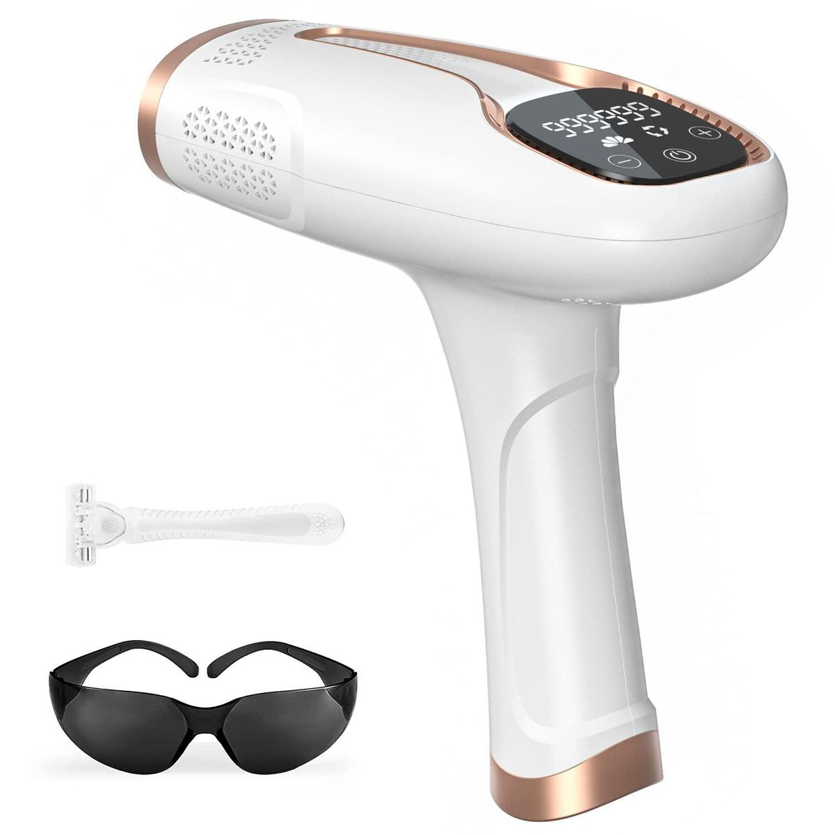 Laser Hair Removal for Women and Man Hair Remover Device Professional Hair Removal For Facial Body At-Home Upgraded to 999,999 Permanent Flashes
