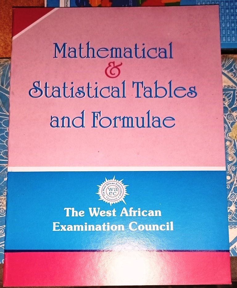 Four Figure Table Booklet