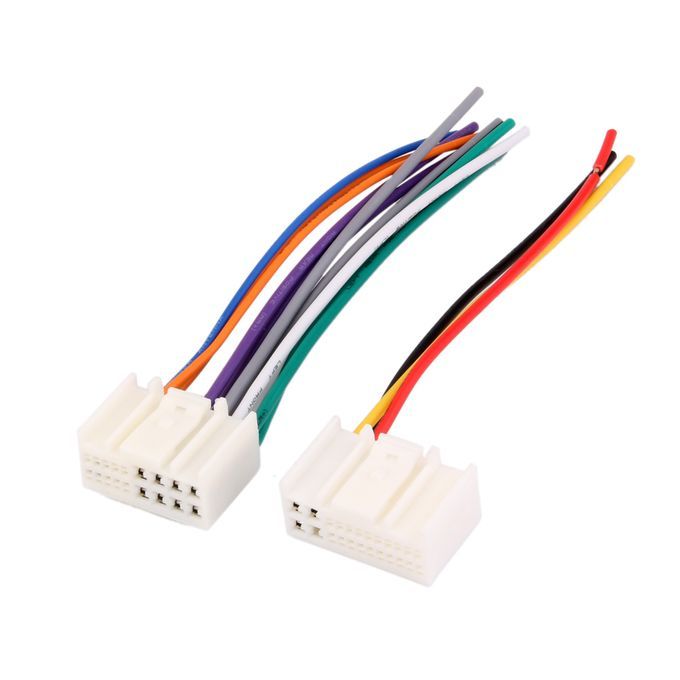 2 Car Radio CD DVD Stereo Wiring Harness Adapter For Hyundai IX35/ KIA