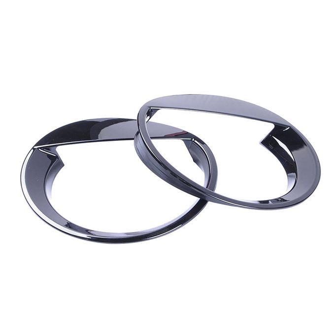 2X Chrome Bezels Front Light Headlight Trim Cover For Jeep Patriot 11