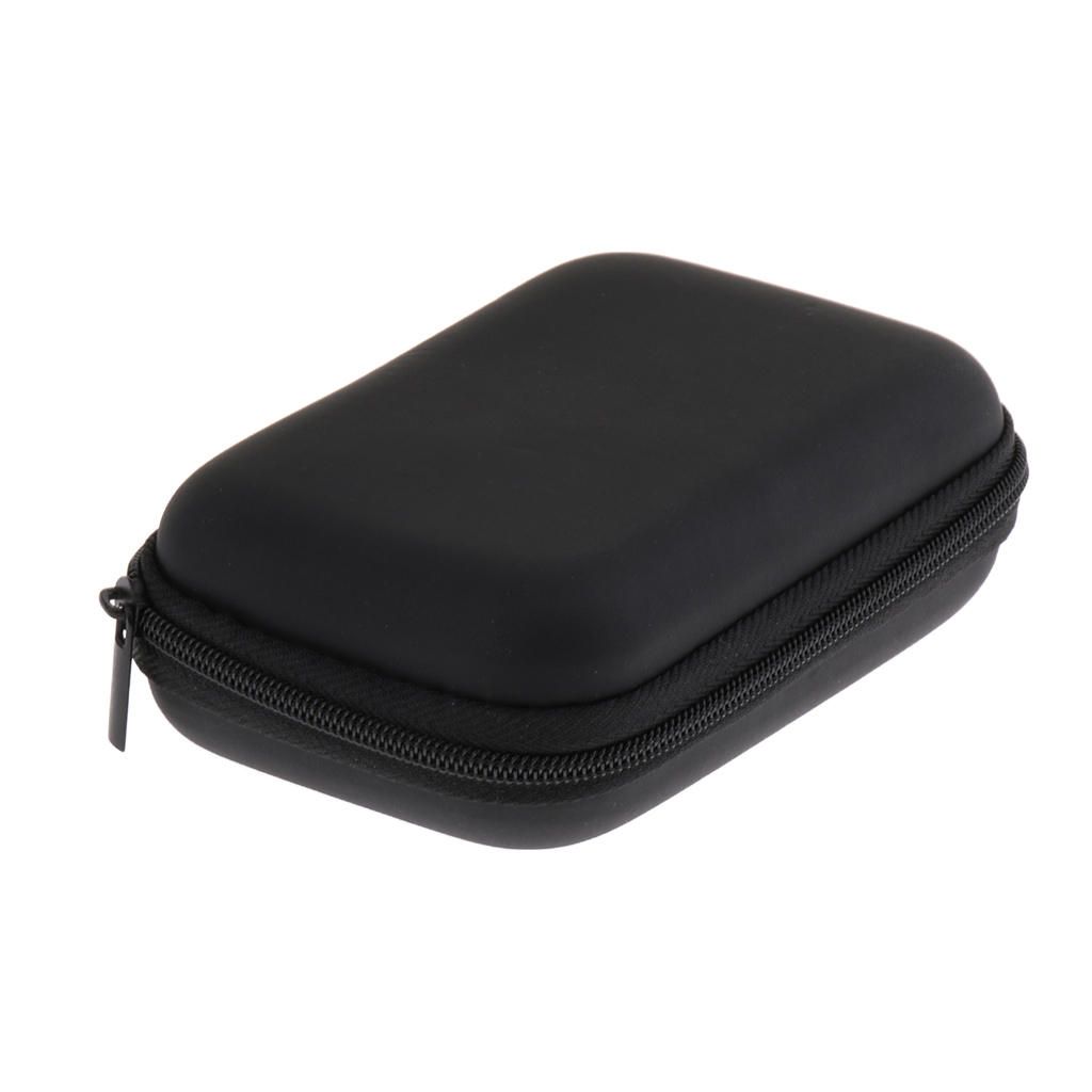 Portable Zipper MIC Microphone Accessories Square Case Bag Organiser