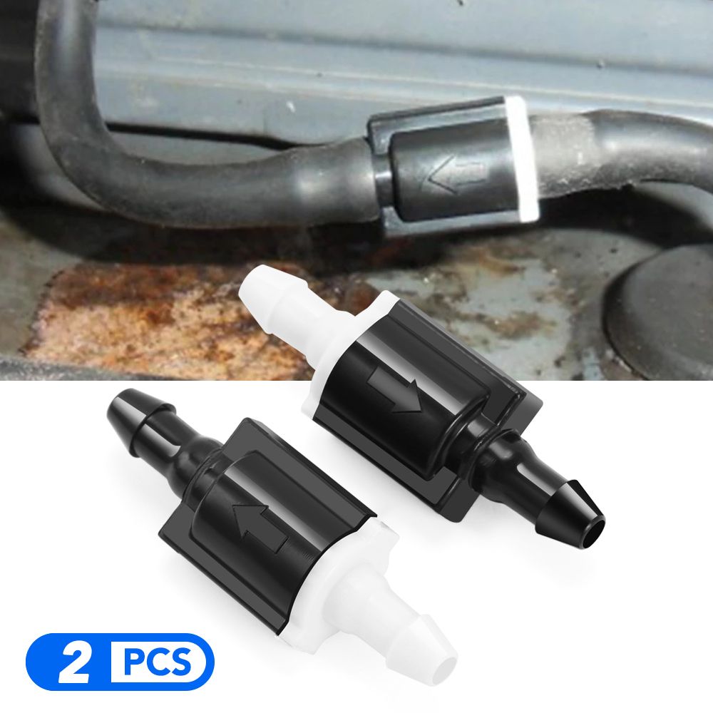 2pcs Car Wiper Washer Windshield Check Valve For Lada VESTA Niva Kalina Priora