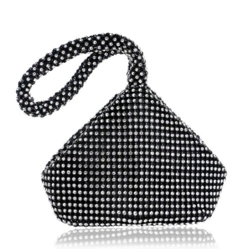 Ladies Clutch Purse - Black