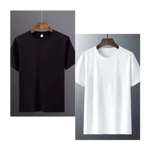 Unisex Round Neck Tshirt - 2 Set