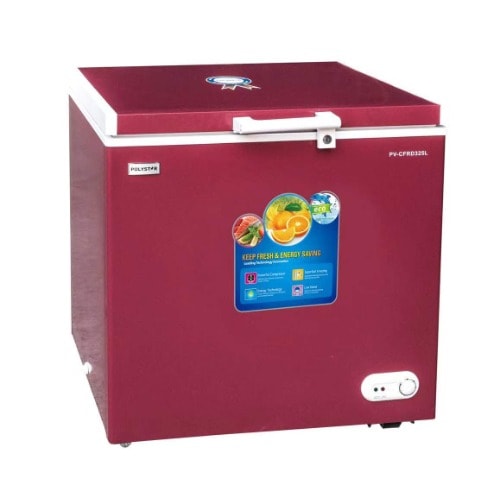 Pv-cfrd325l Fast Freezing Chest Freezer - Red - 157l