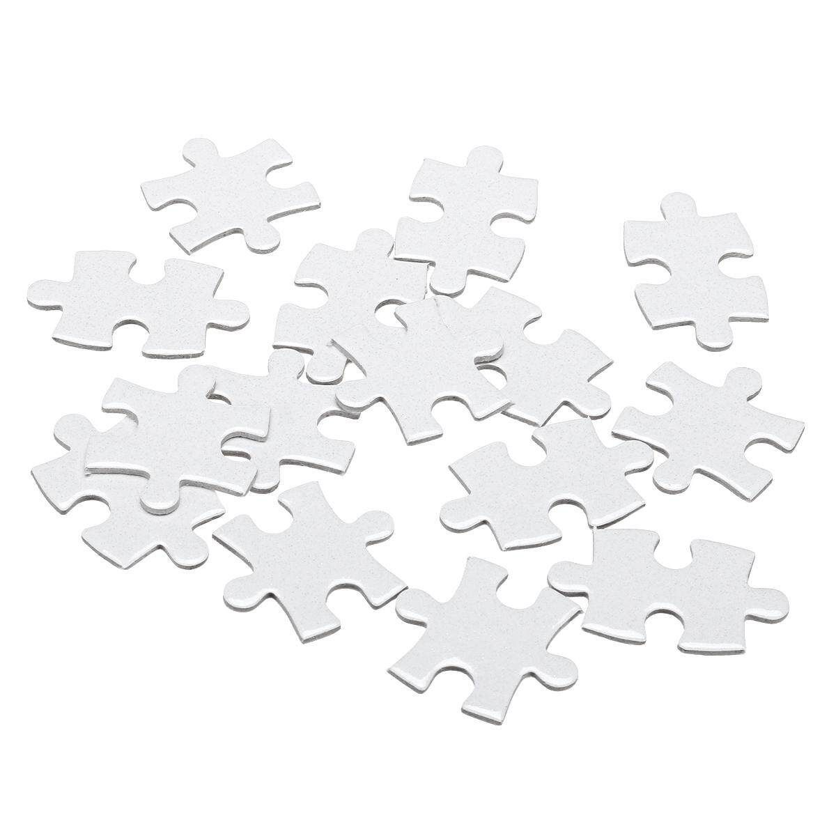 120 Pieces A4 Blank Jigsaw Puzzle Make Your Own Childrens Craft Colour Paint