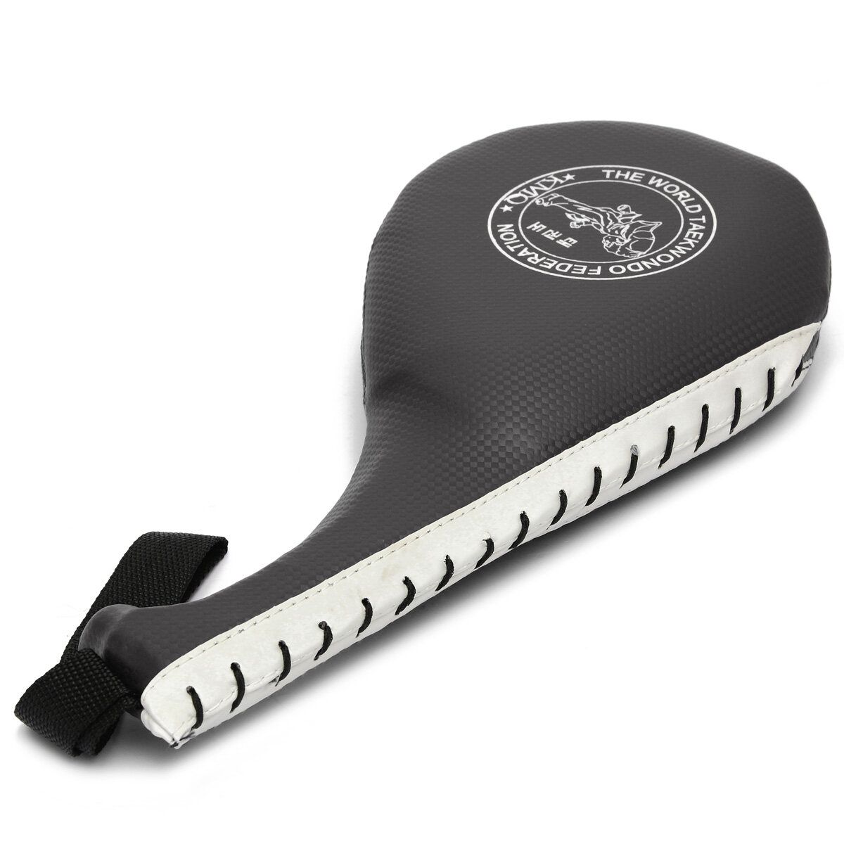 One Taekwondo Double Kick Pad Target Tae Kwon Do Karate Kickboxing MMA Training Black Black