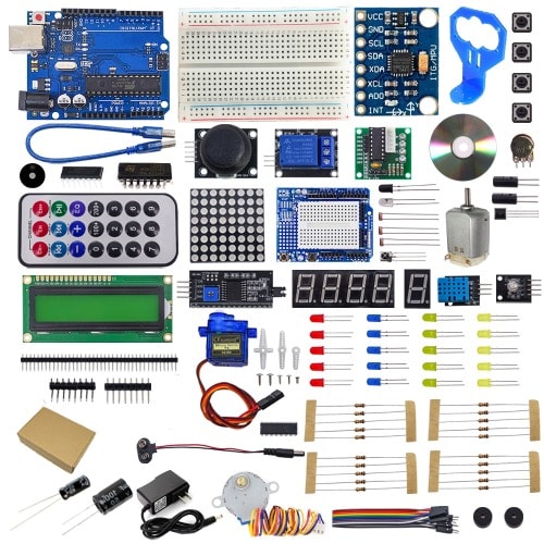 Starter Kit For Arduino Uno R3 + Tutorial CD