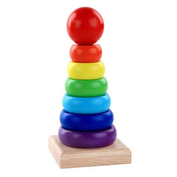 Wooden Stacking Rings