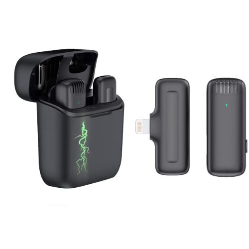 Wireless Lavalier Microphone Noise Reduction For iPhone - iPad