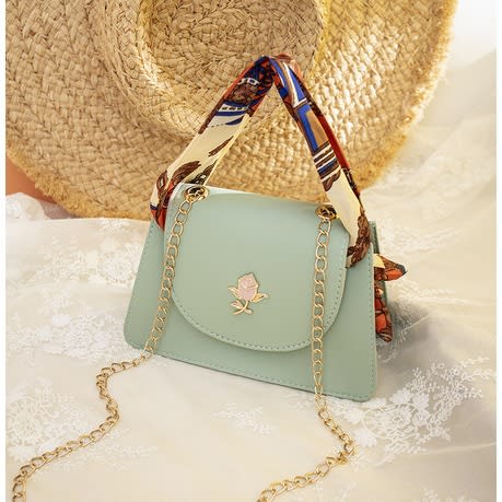 Sling Scarf Bag - Green