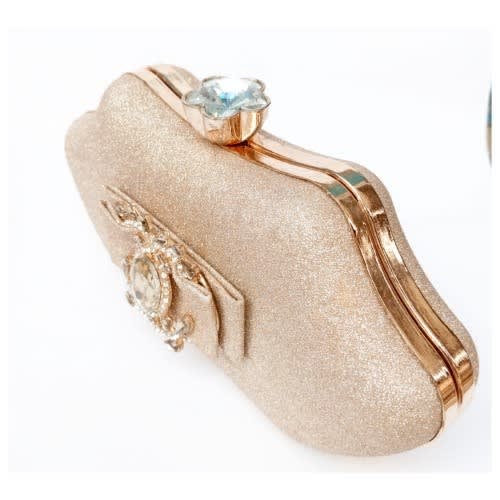 Front Lasie Gold Clutch