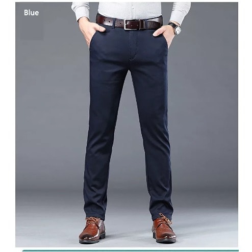 Pencil Chinos Pant - Navy Blue