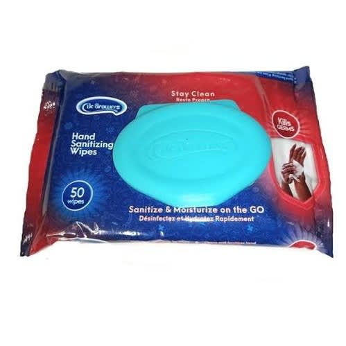 Hand Sanitizing Wipes - 50Pieces X 2Packs