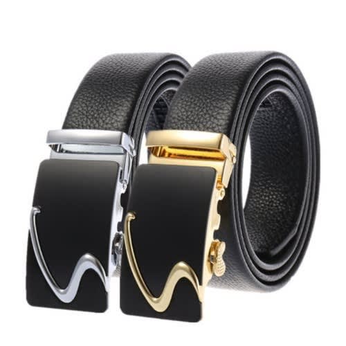 Double Rock Leather Belt