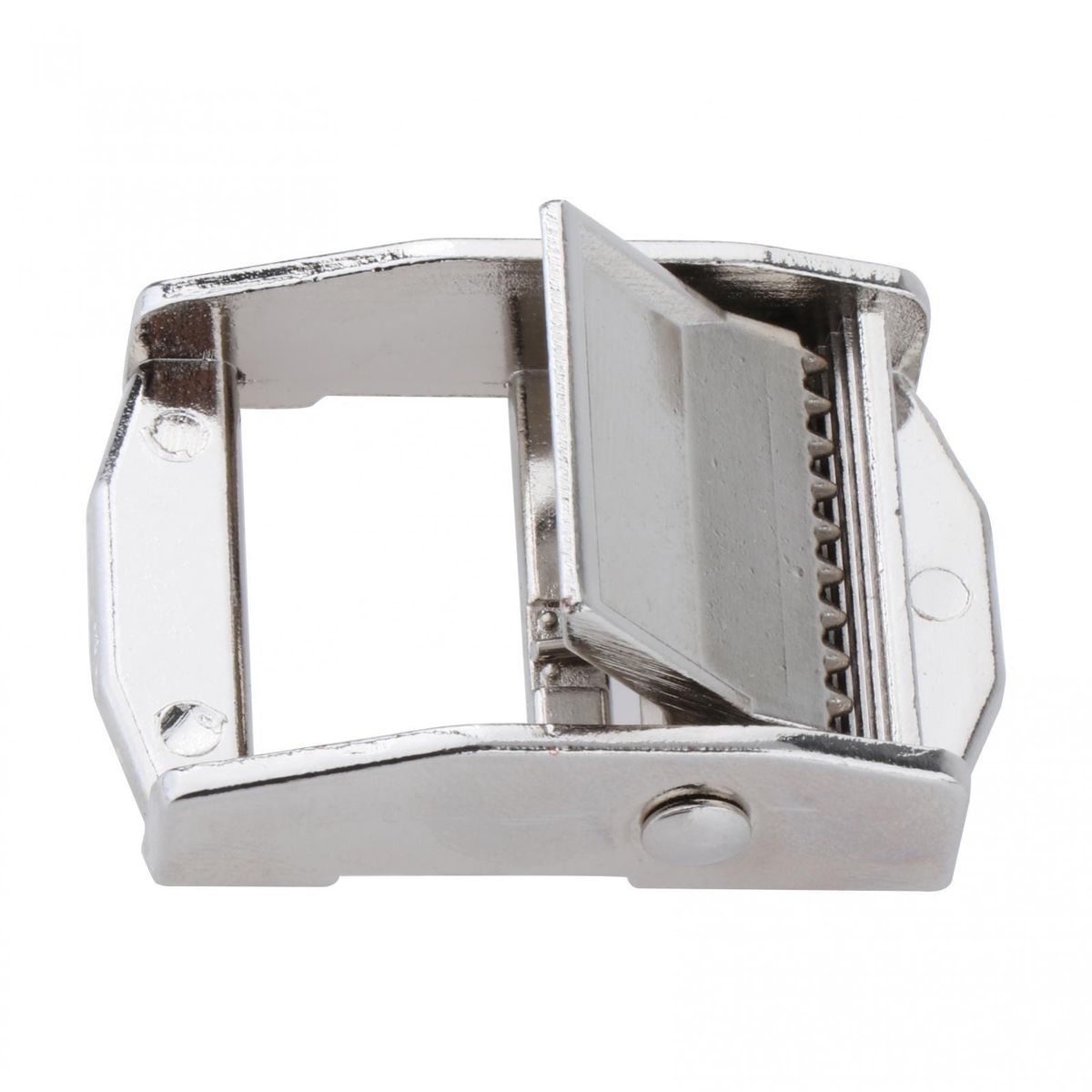 Kayak Webbing Buckle  Clasp Release Buckles For Camping  Silver 1pcs