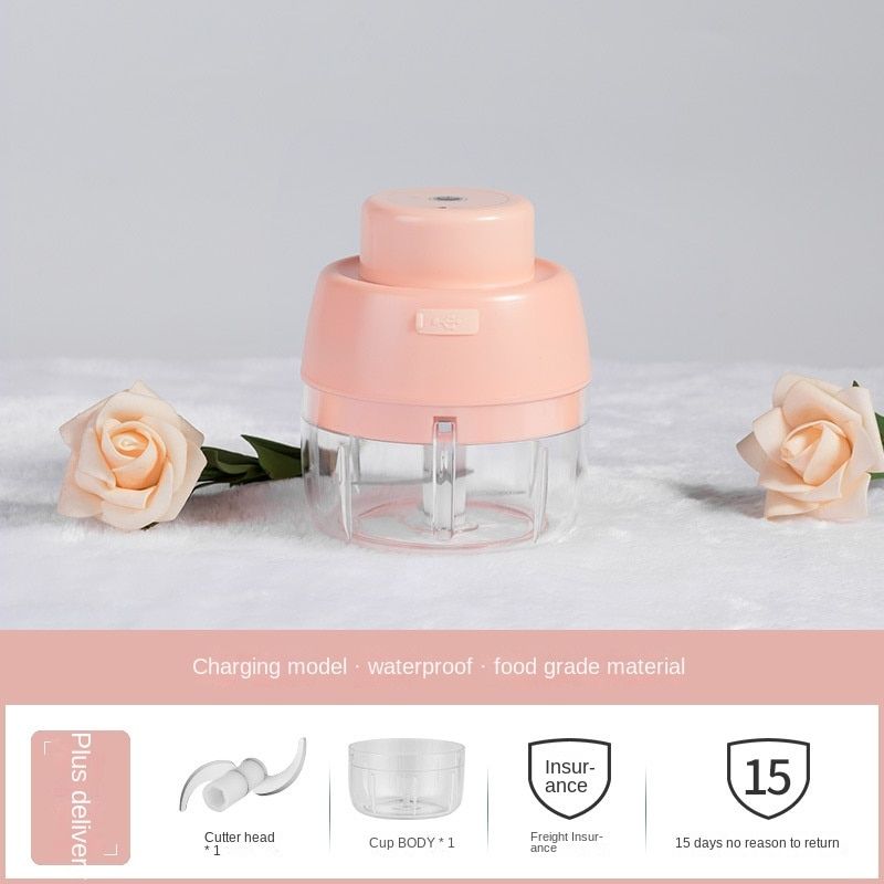 Baby Food Supplement Mini Blender-Pink