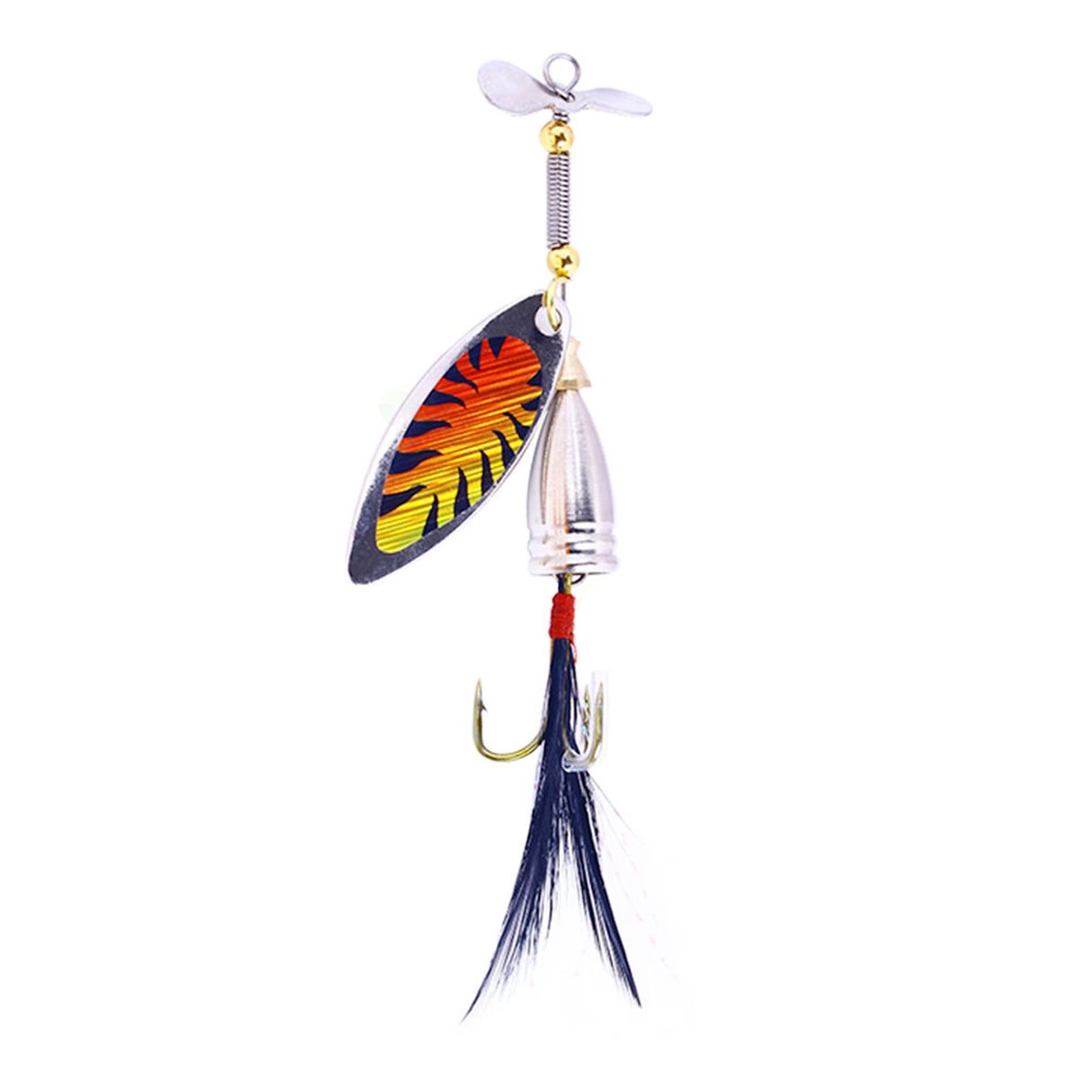 Fishing Bait Artificial Spoon Bait Sequins Lure Multicolor