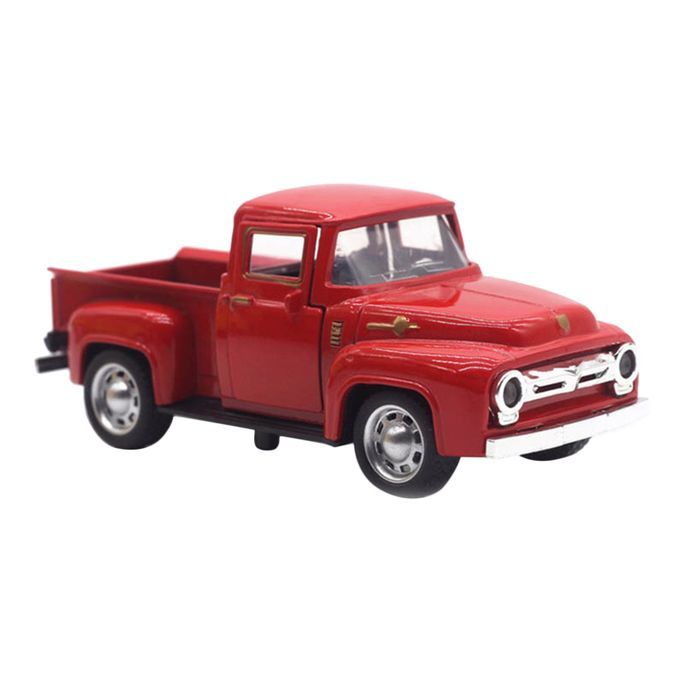 1/32 Alloy Car Model High Simulation Trucks Diecast Vehicle Toy Red