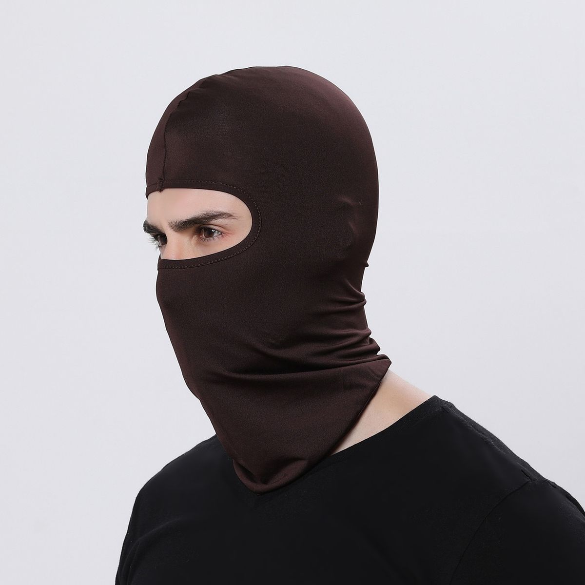 13 Colors Balaclava Masks Winter Cap Warm Cycling Hood Mask Windproof Fleece Hat Head Neck Cover Balaclava Headgear For Skiing-Thin