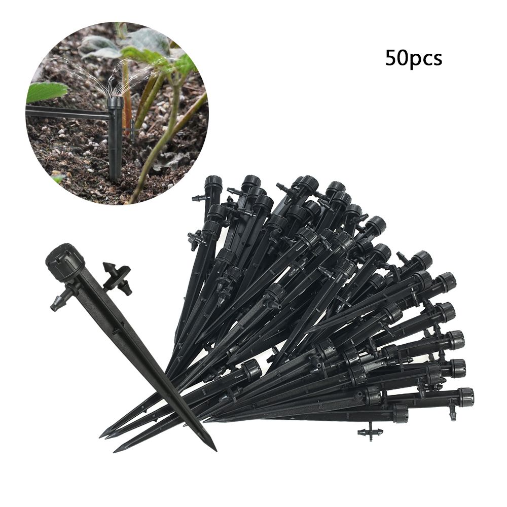 50pcs 360 Degree Adjustable  Drippers Water Flow Irrigation