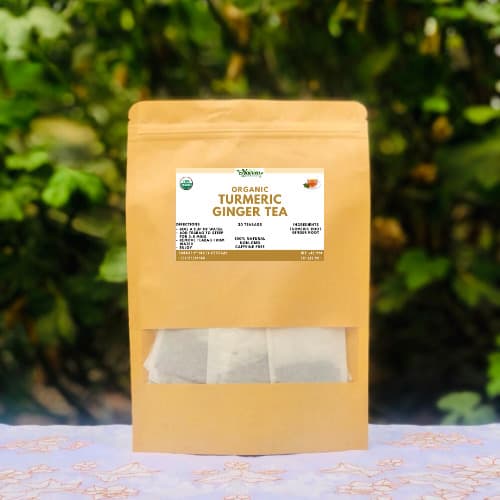 Organic Turmeric Ginger Tea - 30 Tea Bags