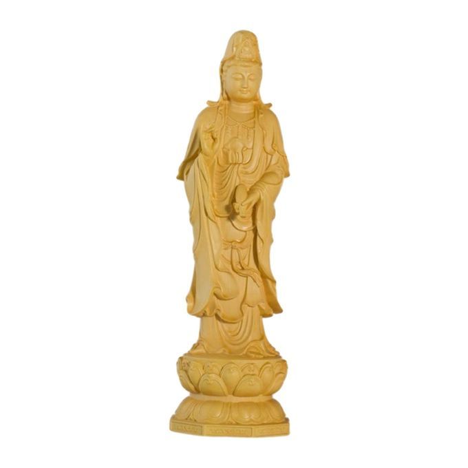Mercy Goddess Guanyin Statue Feng Shui Chinese For Tea House Car A