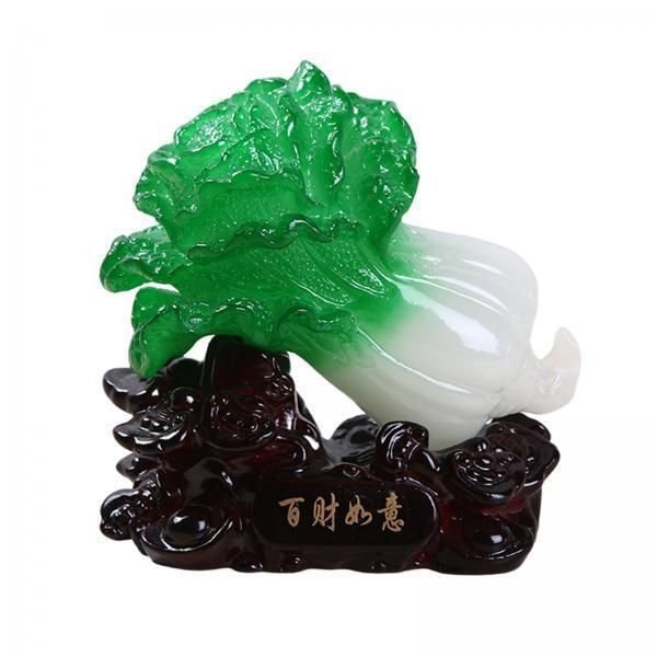 2X Chinese Cabbage Ornaments Good Luck Gifts For Home