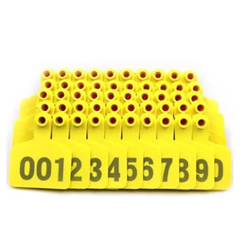 Pig, Goat And Sheep Ear Tags - 100pcs