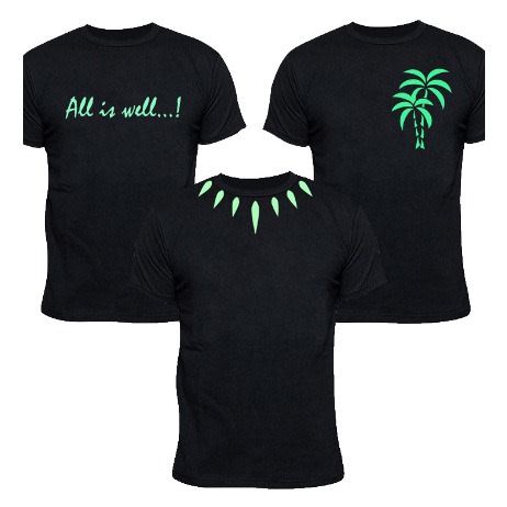 Glow In The Dark T-shirt Bundle (3-in-1) - Black
