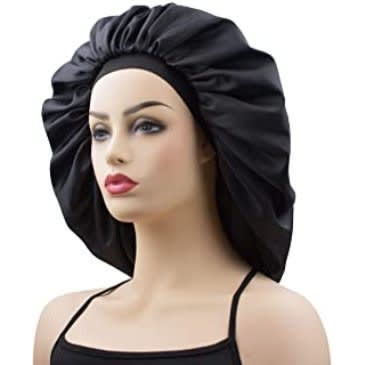 All  Black Reversible Bonnet