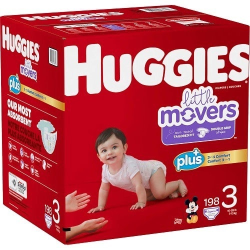 Huggies Little Movers Diapers Size 3