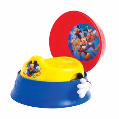 Mickey Mouse 3-in-1 Toilet Potty Training & Step Stool Set