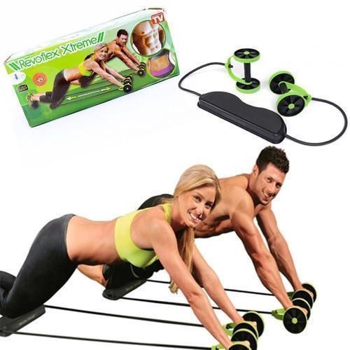 Roller Workout Bi-drectional Exercise Kit For Flat Tummy