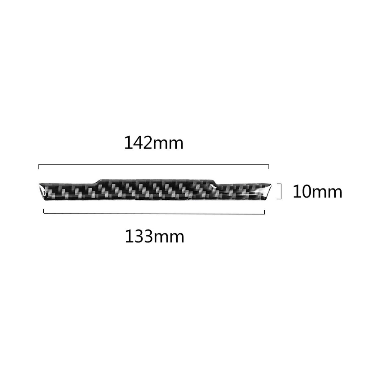 Car Centre CD Control Panel Sticker Carbon Fiber Cover Trim Interior Decoration Car Styling Accessories for BMW F30 F31 F32 F33 F34 (2012-2020)