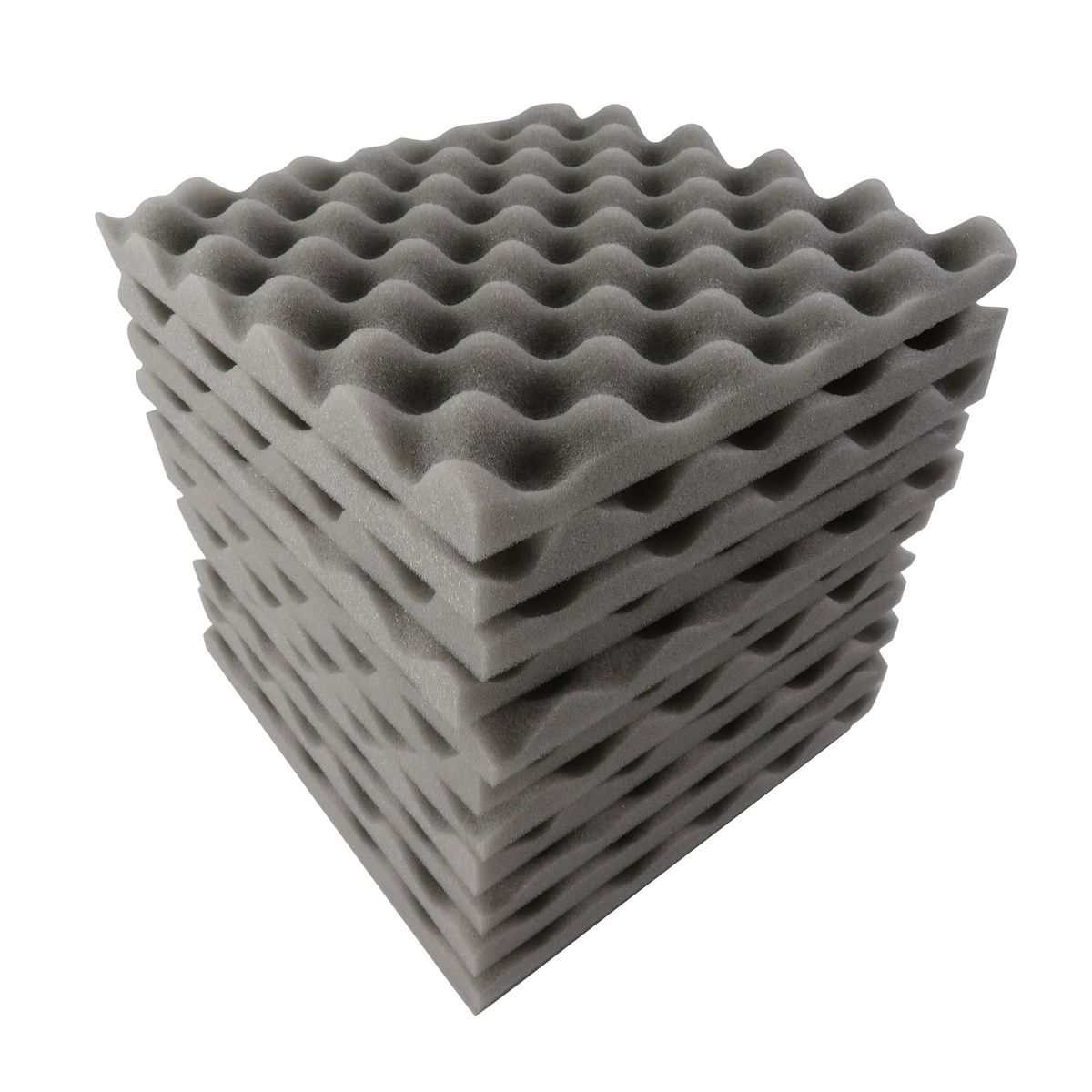 24PCS 30 * 30 * 3cm Acoustic Foam Panels Egg Foam Pad Sound