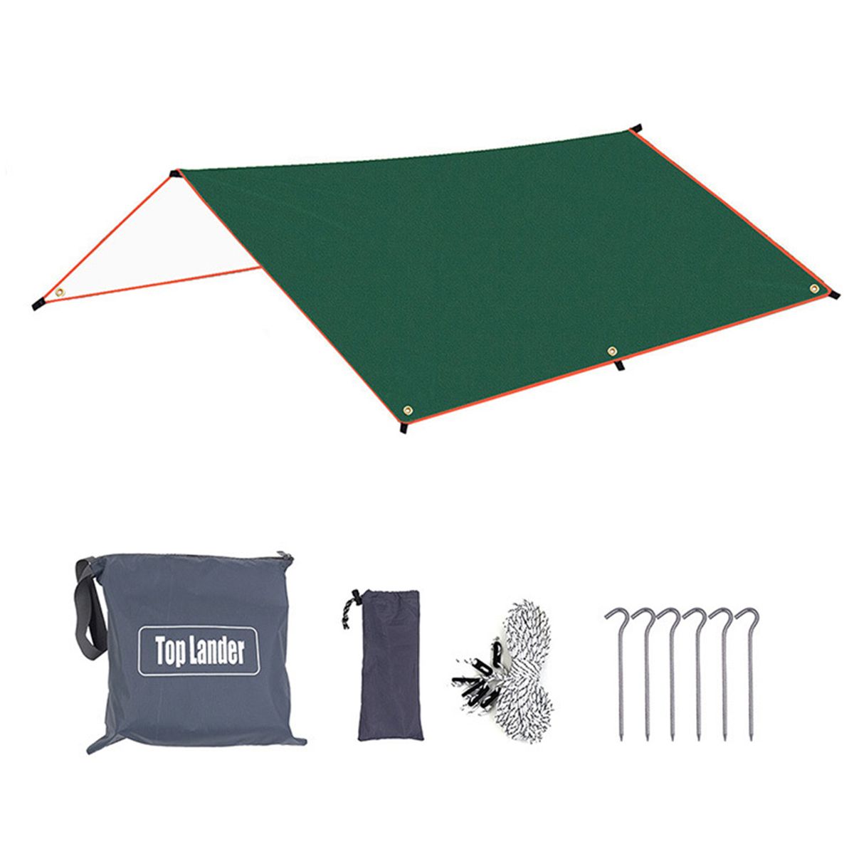Waterproof Tent Tarp Rain Fly UV Protection Awning Canopy
