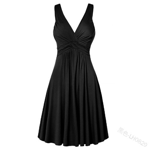 Black Sleeveless Dress