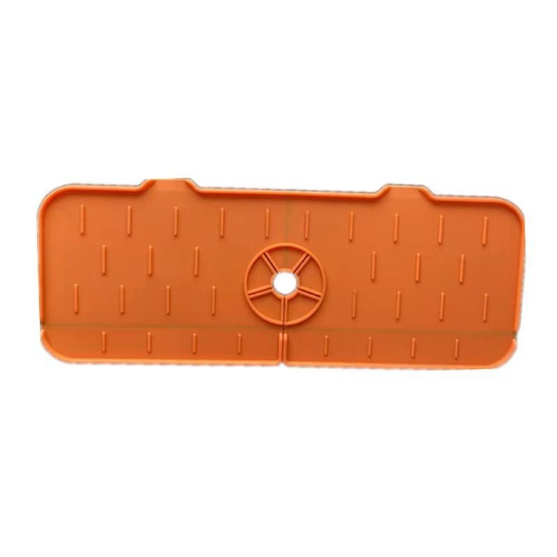 Home Kitchen Faucet Silicone Pad Splash-proof Silicone Pad Faucet Drain Pad