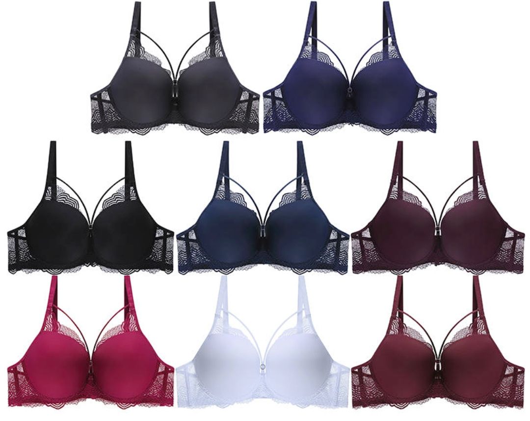 Lacy Single Padded Push Up Bra ( C Cup)