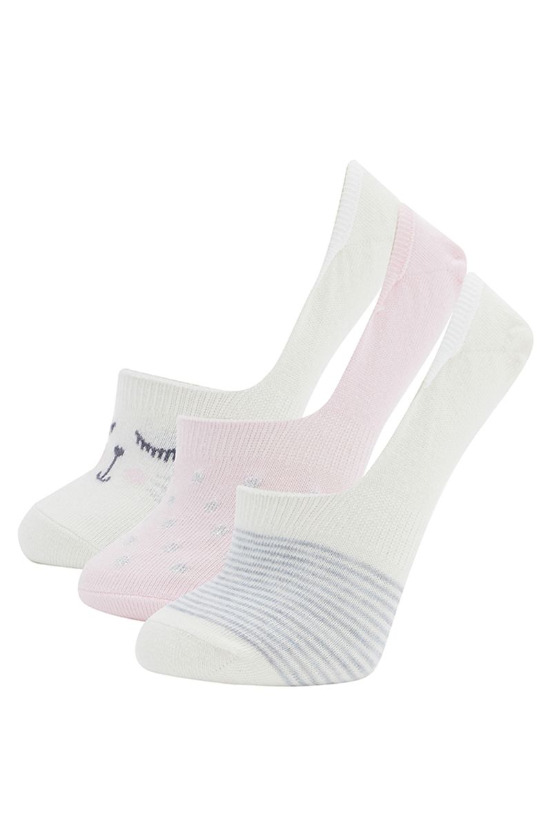 Woman Pink Low Cut Socks