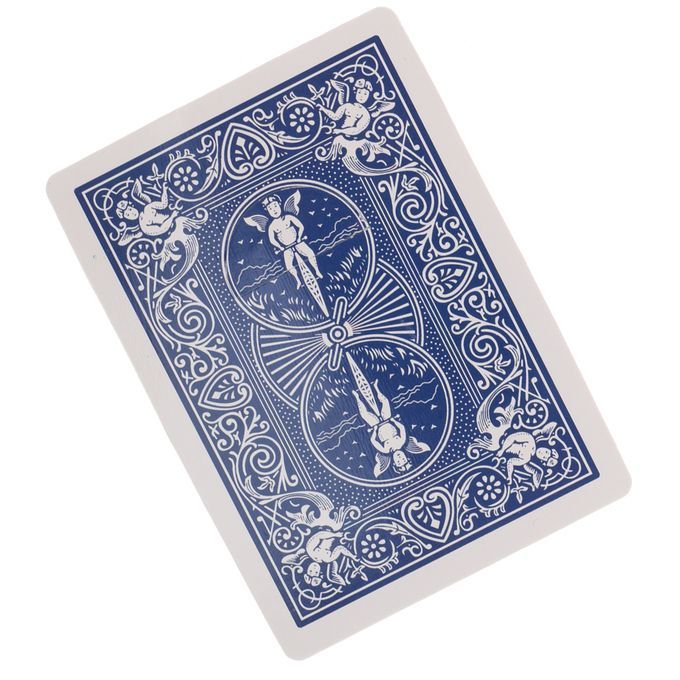 Through Bicycle Card Magic Tricks Playing Deck Pen Pencil